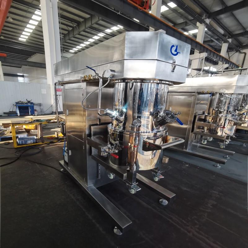 진공 행성 믹서는 데드 초석 없는 믹싱을 달성할 수 있을까?