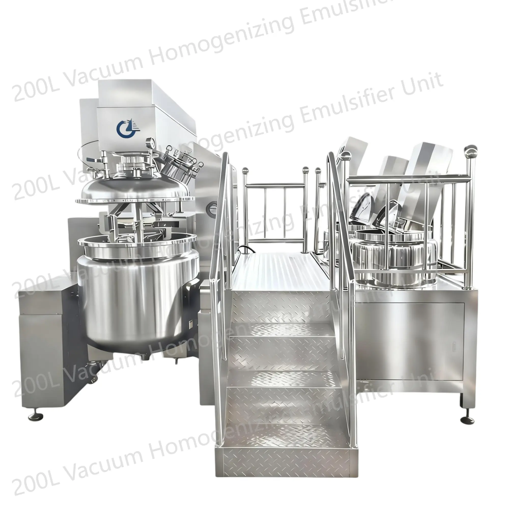 200L 진 공 균 질 화 유 화 제 유 닛