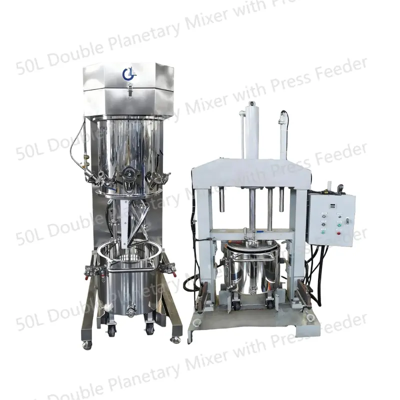 프 레 스 피 더 가 있는 50L이 중 행 성 믹 서