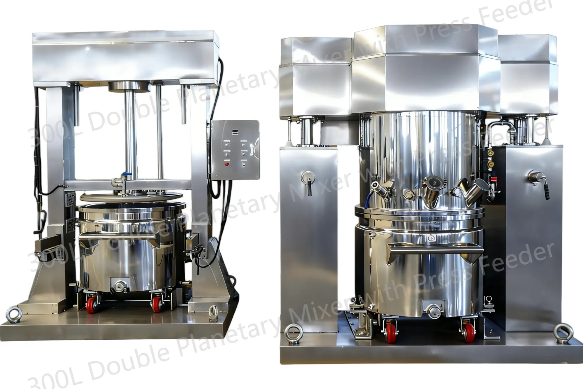 프 레 스 피 더 가 있는 300L이 중 행 성 믹 서